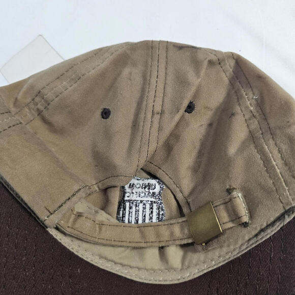 Union Pacific Railroad Brown Hat Cap OSFM Waxed Canvas NWT READ - Picture 12 of 12